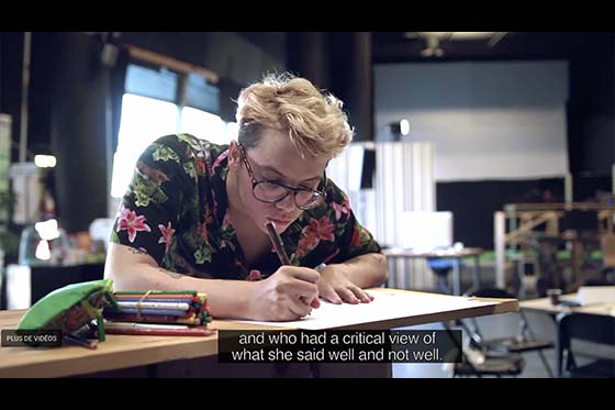 womarts la camera jaune reportage video